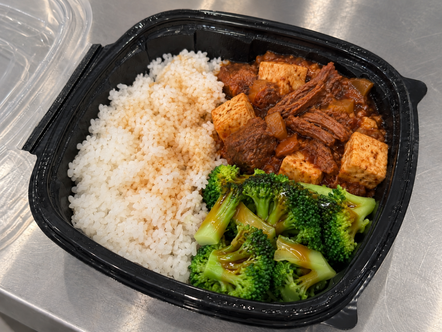Beef & Tofu Rice Bowl